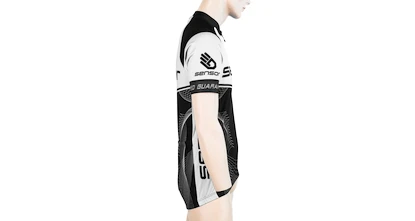 Maglia da ciclismo da uomo Sensor  Cyklo Team Up Black/White S