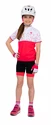 Maglia da ciclismo per bambini Etape  RIO pink/white