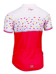 Maglia da ciclismo per bambini Etape  RIO pink/white