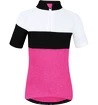 Maglia da ciclismo per bambini Force  Kid View pink/white/black