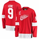 Maglia da uomo Fanatics Breakaway Jersey NHL Vintage Detroit Red Wings Gordie Howe 9