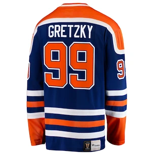 Maglia da uomo Fanatics Breakaway Jersey NHL Vintage Edmonton Oilers Wayne Gretzky 99  S