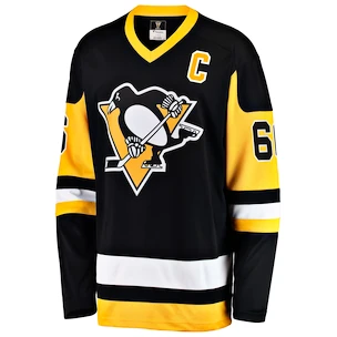 Maglia da uomo Fanatics Breakaway Jersey NHL Vintage Pittsburgh Penguins Mario Lemieux 66