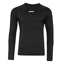 Maglietta a compressione CCM  LS Top with Gel Black Senior XL