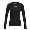 Maglietta a compressione CCM  LS Training Tee Black Senior M