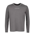 Maglietta a compressione CCM  Non Compression LS Tee Grey Senior