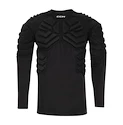 Maglietta a compressione CCM  Padded Goalie LS Black Senior