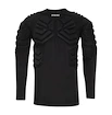 Maglietta a compressione CCM  Padded Goalie LS Black Senior XL