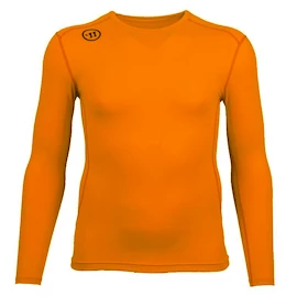 Maglietta a compressione Warrior Compression LS Orange Junior