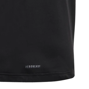 Maglietta da bambino adidas Aeroready Graphic Tee Black 140 cm