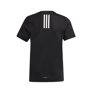 Maglietta da bambino adidas Aeroready Graphic Tee Black 140 cm