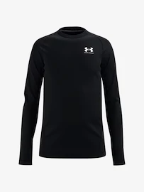 Maglietta da bambino Under Armour ColdGear LS-BLK