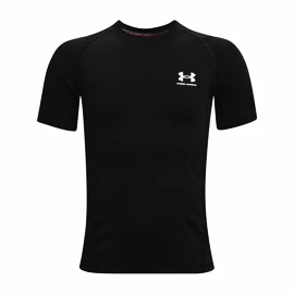 Maglietta da bambino Under Armour HeatGear SS Black