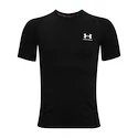 Maglietta da bambino Under Armour HeatGear SS Black XS