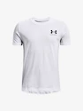 Maglietta da bambino Under Armour  SPORTSTYLE LEFT CHEST SS-WHT