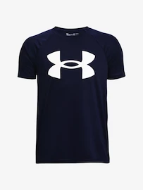 Maglietta da bambino Under Armour Tech Big Logo SS-NVY