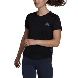 Maglietta da donna adidas  Adizero Tee Black