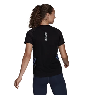 Maglietta da donna adidas  Adizero Tee Black