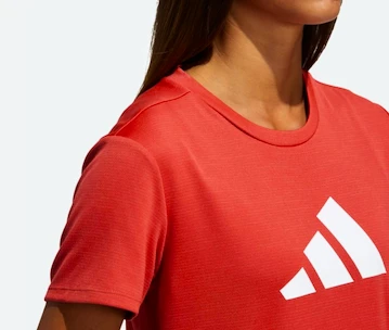 Maglietta da donna adidas  Bos Logo Tee XS, Rosso