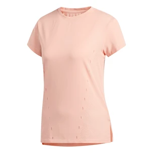 Maglietta da donna adidas  Engineered Tee pink