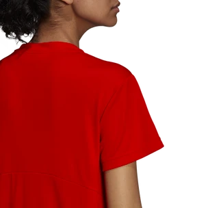 Maglietta da donna adidas  Short Sleeve Tee Vivid Red