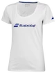 Maglietta da donna Babolat  Exercise Babolat Tee Women White