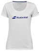 Maglietta da donna Babolat  Exercise Babolat Tee Women White S