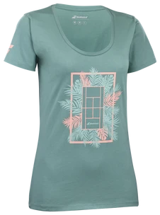 Maglietta da donna Babolat  Exercise Message Tee Women Trellis