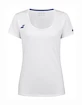 Maglietta da donna Babolat  Play Cap Sleeve Top Women White/White