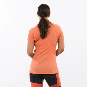 Maglietta da donna Bergans  Floyen Wool Tee Orange