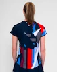 Maglietta da donna BIDI BADU  New York 2024 Capsleeve Dark Blue/Red