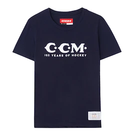 Maglietta da donna CCM 125 Anniversary SS Tee Navy