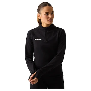 Maglietta da donna CCM Outdoor Thermal LS Shirt Black