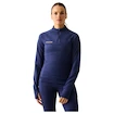 Maglietta da donna CCM Outdoor Thermal LS Shirt Heather Blue