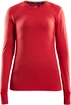 Maglietta da donna Craft Keep WARM Fuseknit Comfort LS red