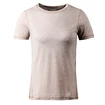 Maglietta da donna Endurance  Korrl Melange S-S Tee Warm Taupe