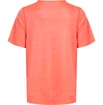 Maglietta da donna Endurance  Q Bree Melange SS Tee Orange