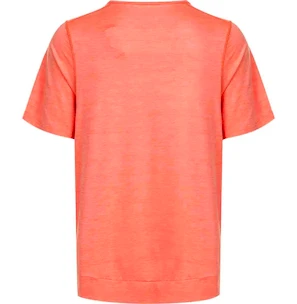 Maglietta da donna Endurance  Q Bree Melange SS Tee Orange