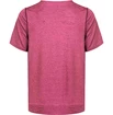 Maglietta da donna Endurance  Q Bree Melange SS Tee Wine