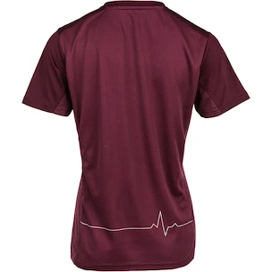 Maglietta da donna Endurance  Tech Elite X1 SS Tee Wine 34