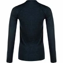 Maglietta da donna Endurance  Yalia Seamless Wool Print LS Baselayer Dark Blue