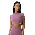 Maglietta da donna GymBeam  FLO CropTop Violet