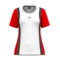 Maglietta da donna Head  CLUB 25 TECH T-Shirt Women Red/White