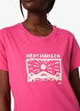 Maglietta da donna Helly Hansen  F2F Organic Cotton T-Shirt Cascadia Pink