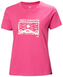 Maglietta da donna Helly Hansen  F2F Organic Cotton T-Shirt Cascadia Pink