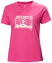 Maglietta da donna Helly Hansen  F2F Organic Cotton T-Shirt Cascadia Pink S