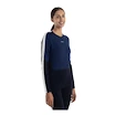 Maglietta da donna Icebreaker Merino 200 Sonebula LS Crewe Mid Navy/Royal Navy/Snow/Cb