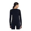 Maglietta da donna Icebreaker Merino 200 Sonebula LS Crewe Mid Navy/Royal Navy/Snow/Cb