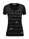 Maglietta da donna Icebreaker  Tech Lite II SS Scoop Tee Hill Sprint Black