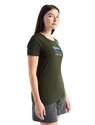 Maglietta da donna Icebreaker  Tech Lite II SS Tee Trailhead Loden